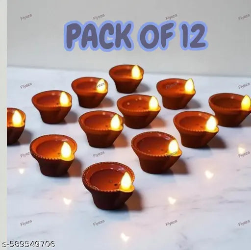 Water sensor LED diyas glowing