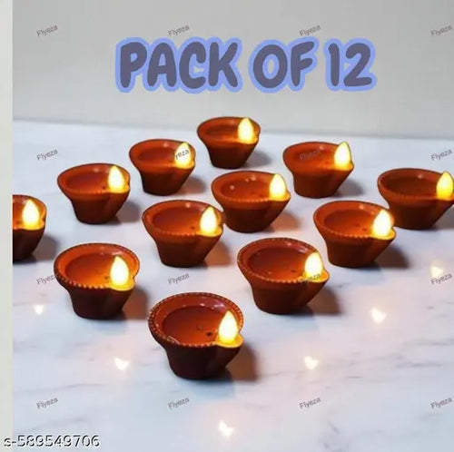 Water sensor LED diyas glowing