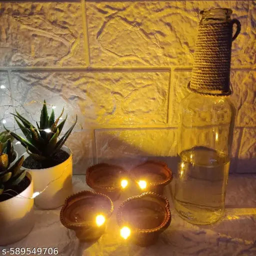 Water activated electric diyas