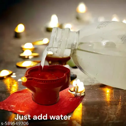 LED water sensor diya set for Diwali